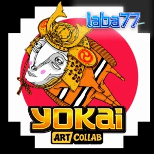 Pemandangan artistik slot Yokai dengan latar belakang Gunung Fuji dan simbol-simbol mitologi Jepang.