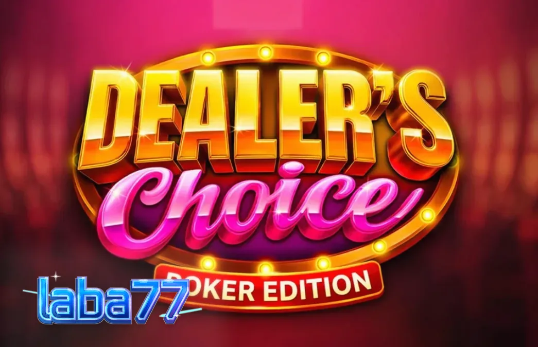 Tampilan visual meja poker hijau dalam slot Dealer’s Choice: Poker Edition